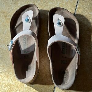 Pink Birkenstock sandals size 38